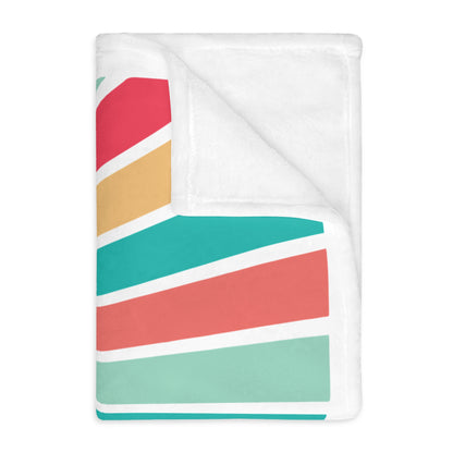 'You Are Enough' | Velveteen Throw Blanket