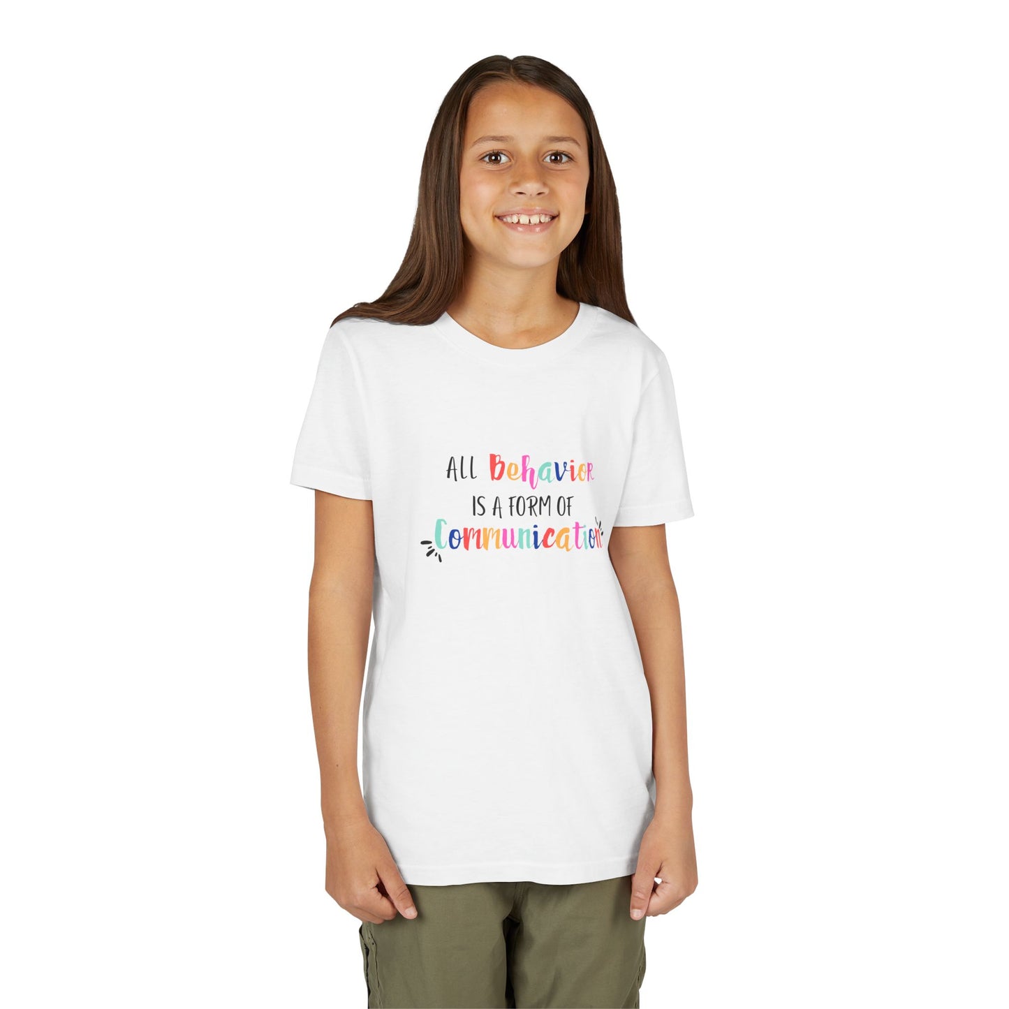 All Behavior Is a Form of Communication • Youth Short Sleeve T-Shirt