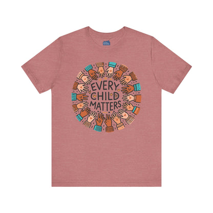 Every Child Matters • Unisex Adult Short Sleeve T-Shirt