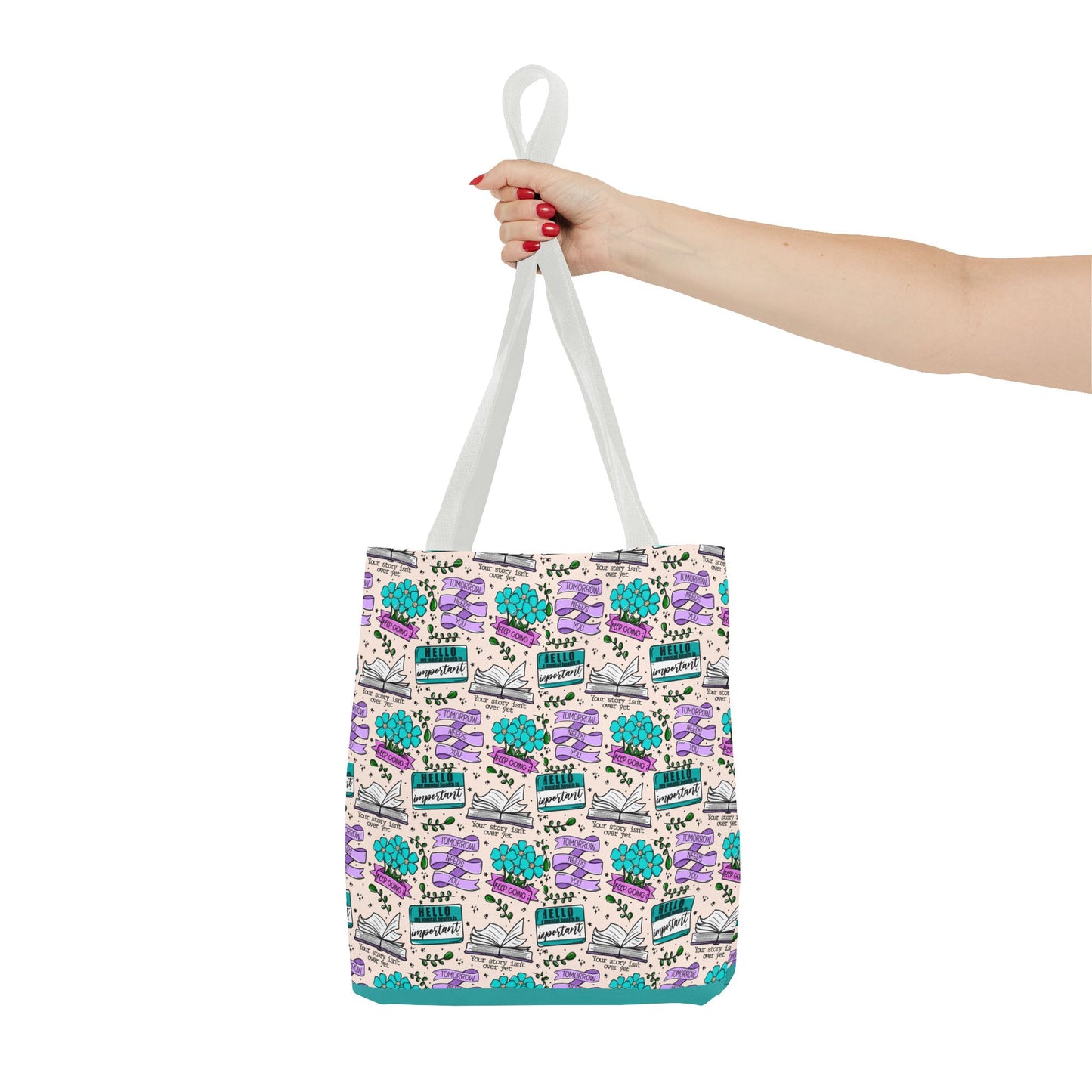 Suicide Prevention Reminder Messages Bag | Eco-Friendly Tote Bag