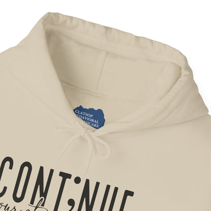 Cont;nue. Your Story is Not Over | Unisex Adult Hoodie