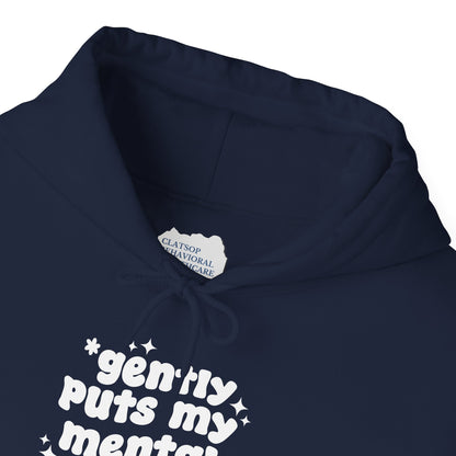 Gently Puts My Mental Health in Rice • Unisex Adult Hoodie