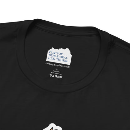 Bigfoot Is Scary Mental Health Awareness Tee | Adult Unisex T-Shirt