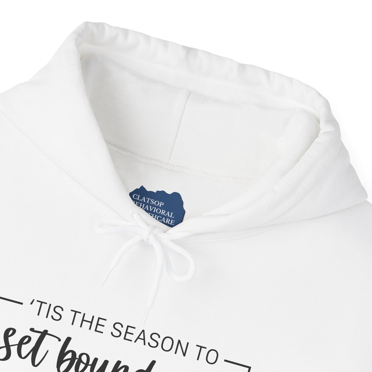 'Tis The Season To Set Boundaries • Unisex Adult Hoodie