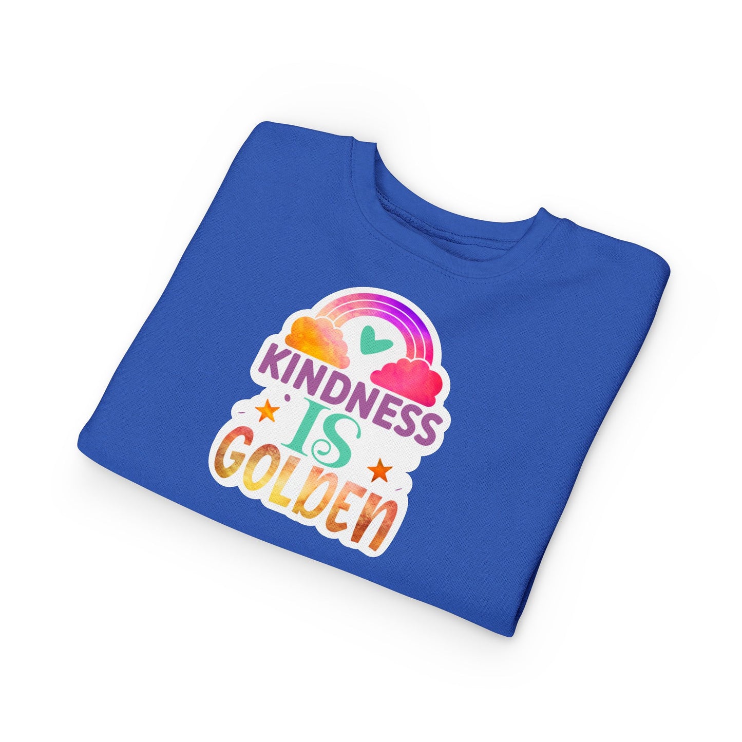 Kindness is Golden • Unisex Toddler Crewneck Sweatshirt