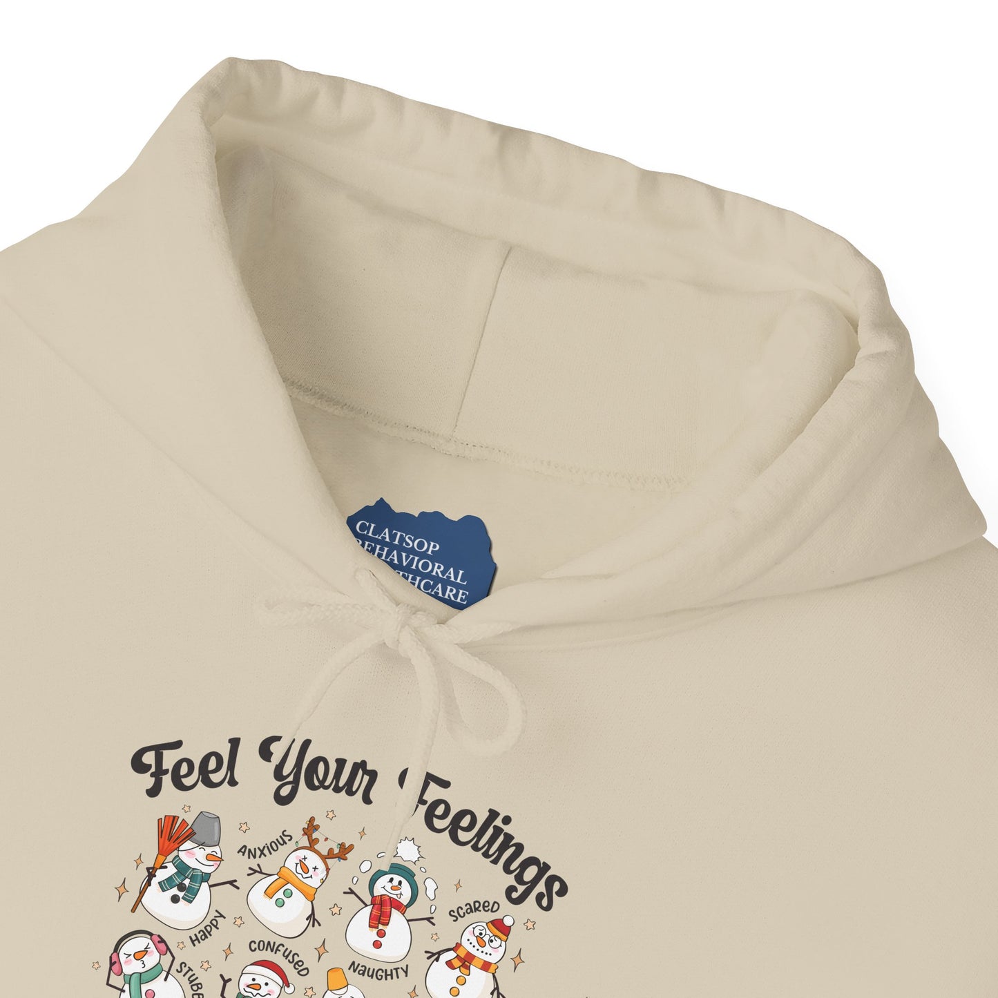 "Feel Your Feelings" Holiday Edition • Unisex Adult Hoodie