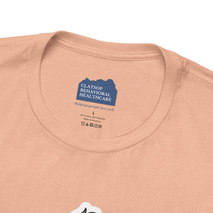 Bigfoot Is Scary Mental Health Awareness Tee | Adult Unisex T-Shirt