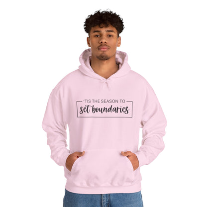 'Tis The Season To Set Boundaries • Unisex Adult Hoodie