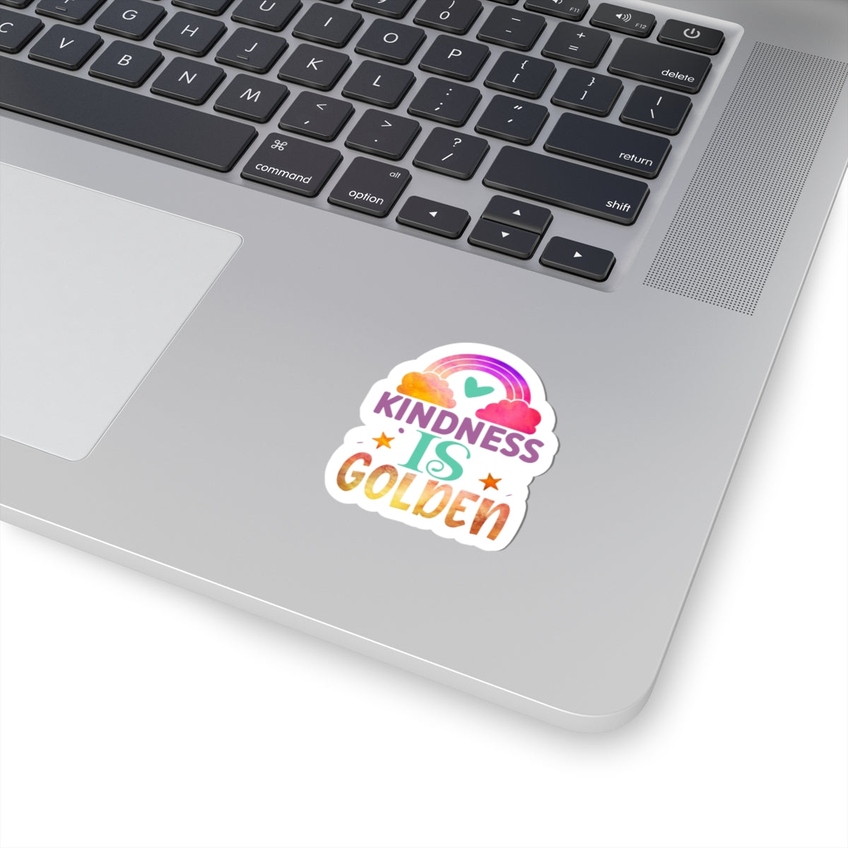 Kindness is Golden Stickers | Inspiring Décor for Laptops, Journals, Water Bottles, Gift for Friends