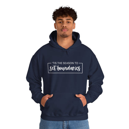 'Tis The Season To Set Boundaries • Unisex Adult Hoodie