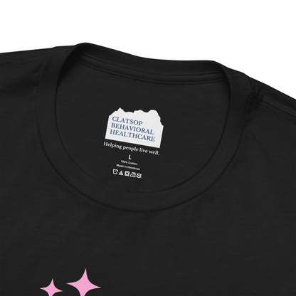 Gently Puts My Mental Health in Rice • Unisex Adult Short Sleeve T-Shirt
