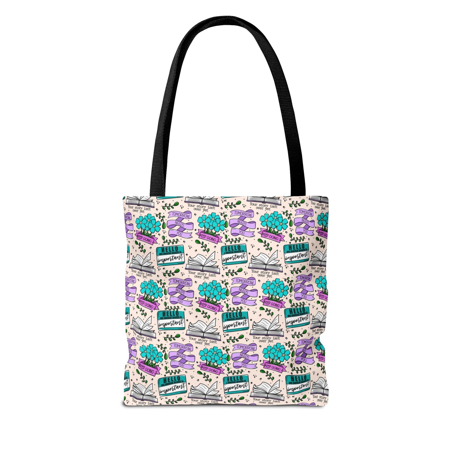 Suicide Prevention Reminder Messages Bag | Eco-Friendly Tote Bag