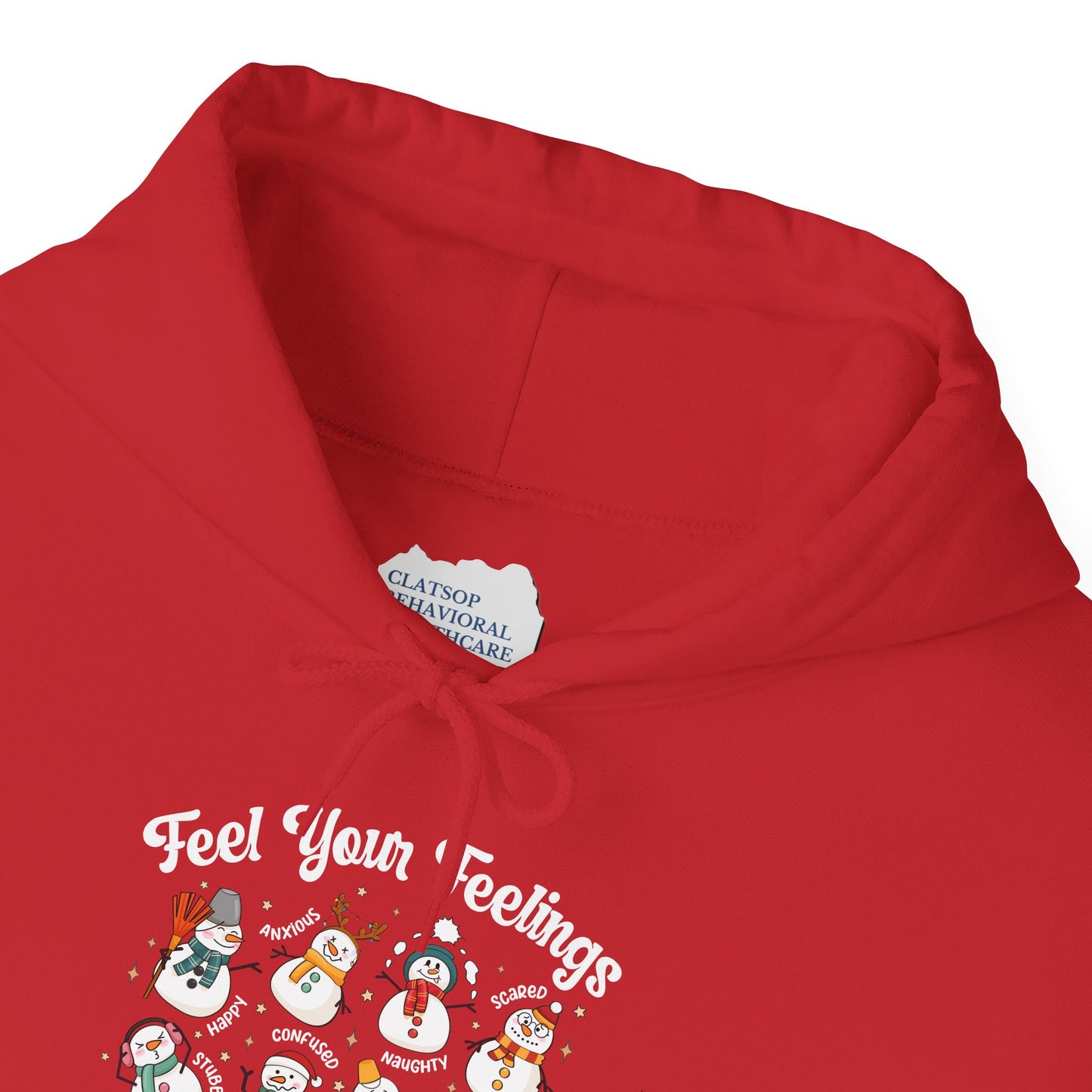 "Feel Your Feelings" Holiday Edition • Unisex Adult Hoodie
