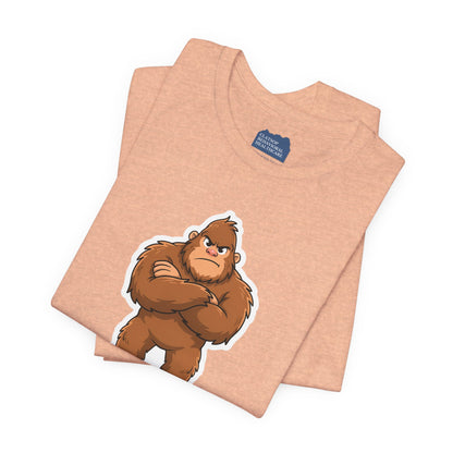 Bigfoot Is Scary Mental Health Awareness Tee | Adult Unisex T-Shirt