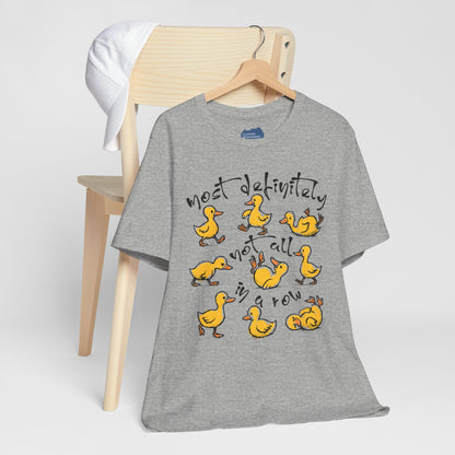 Ducks Amuck • Unisex Adult Short Sleeve T-Shirt
