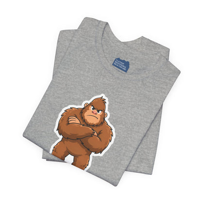 Bigfoot Is Scary Mental Health Awareness Tee | Adult Unisex T-Shirt