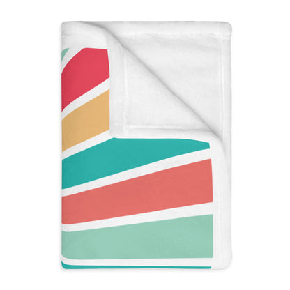 'You Are Enough' | Velveteen Throw Blanket