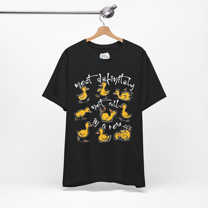 Ducks Amuck • Unisex Adult Short Sleeve T-Shirt