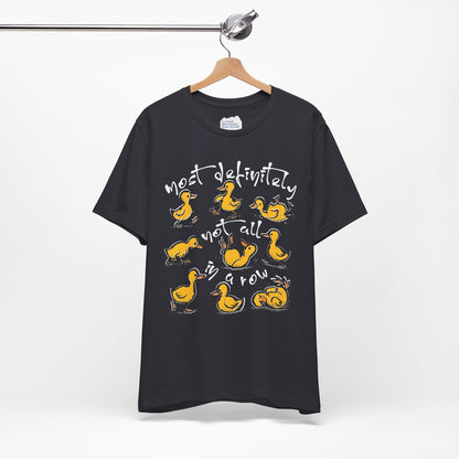Ducks Amuck • Unisex Adult Short Sleeve T-Shirt