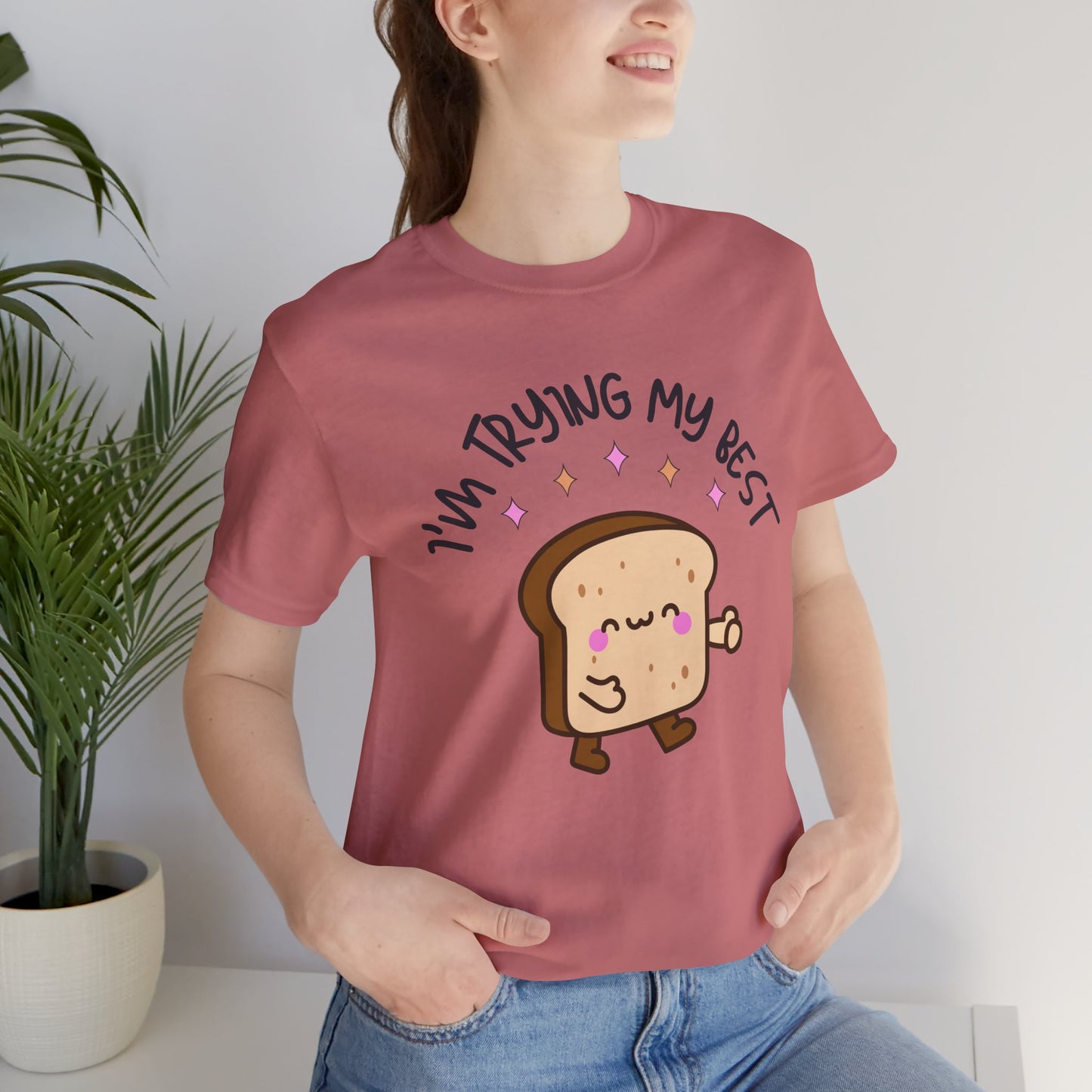 I'm Trying My Best | Unisex Adult Short Sleeve T-Shirt