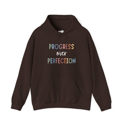 Progress Over Perfection Hoodie - Unisex Adult Hoodie