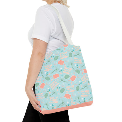 Mental Health Matters Pattern | Eco-friendly Shopping Tote