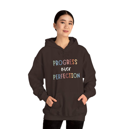 Progress Over Perfection Hoodie - Unisex Adult Hoodie