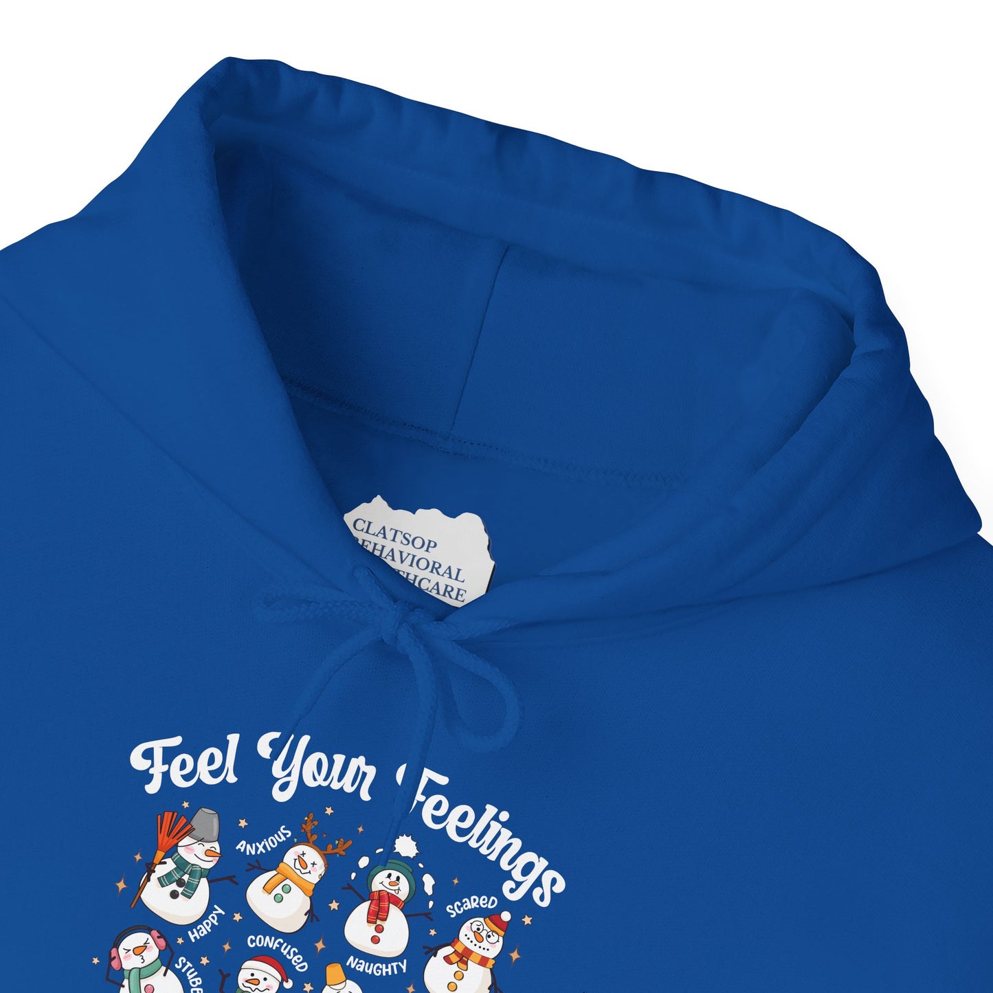"Feel Your Feelings" Holiday Edition • Unisex Adult Hoodie