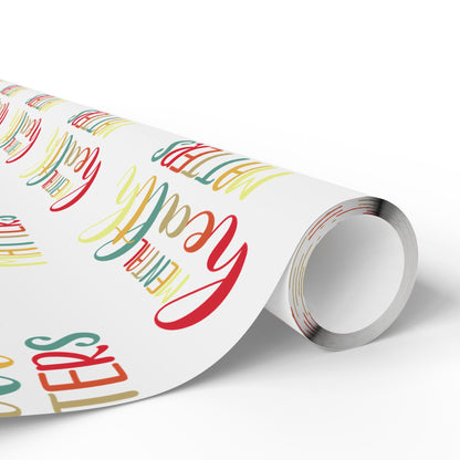 Gradient "Mental Health Matters" • Wrapping Paper Roll