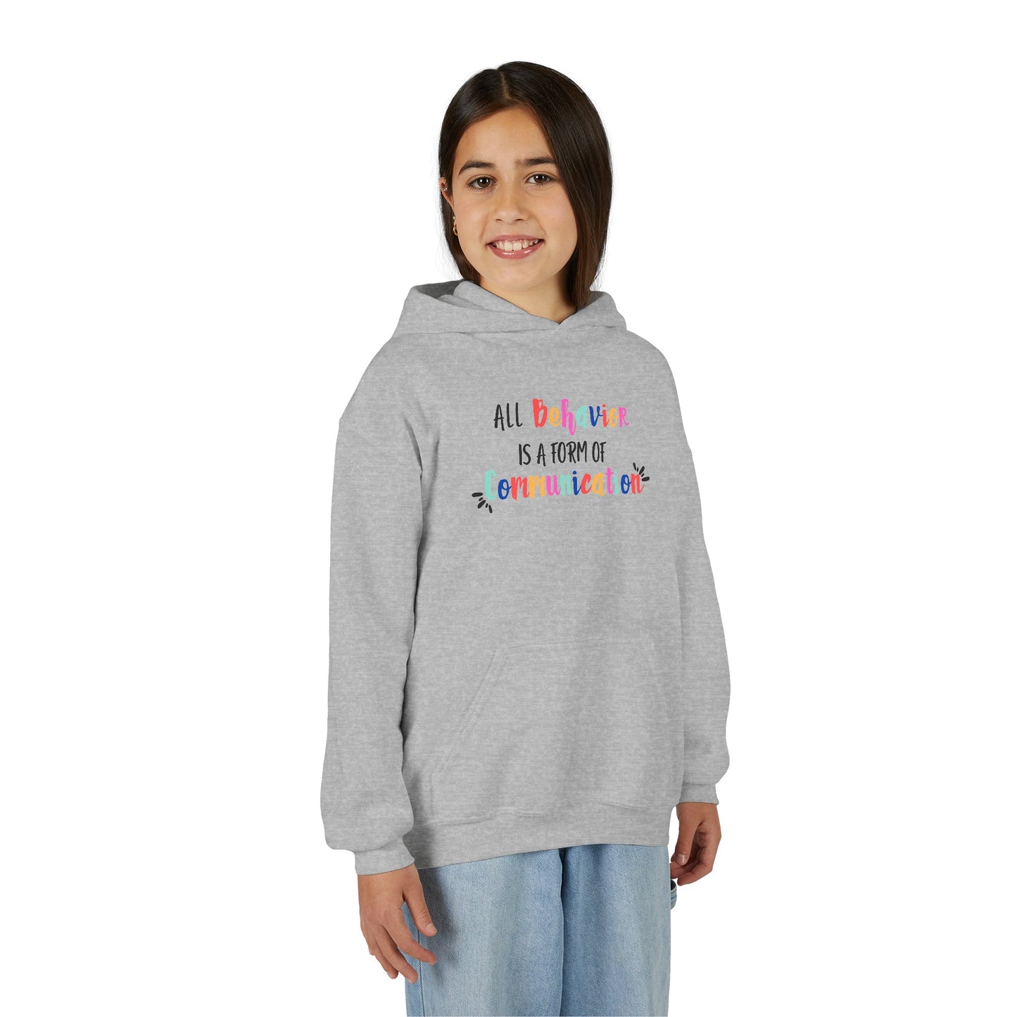 All Behavior is a Form of Communication • Unisex Youth Hoodie