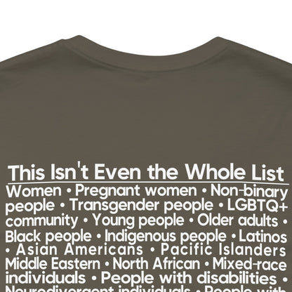 You're Probably DEI Too, Diversity Statement • Unisex Adult Short Sleeve T-Shirt