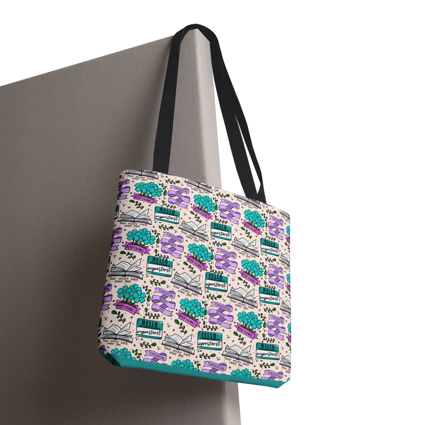 Suicide Prevention Reminder Messages Bag | Eco-Friendly Tote Bag