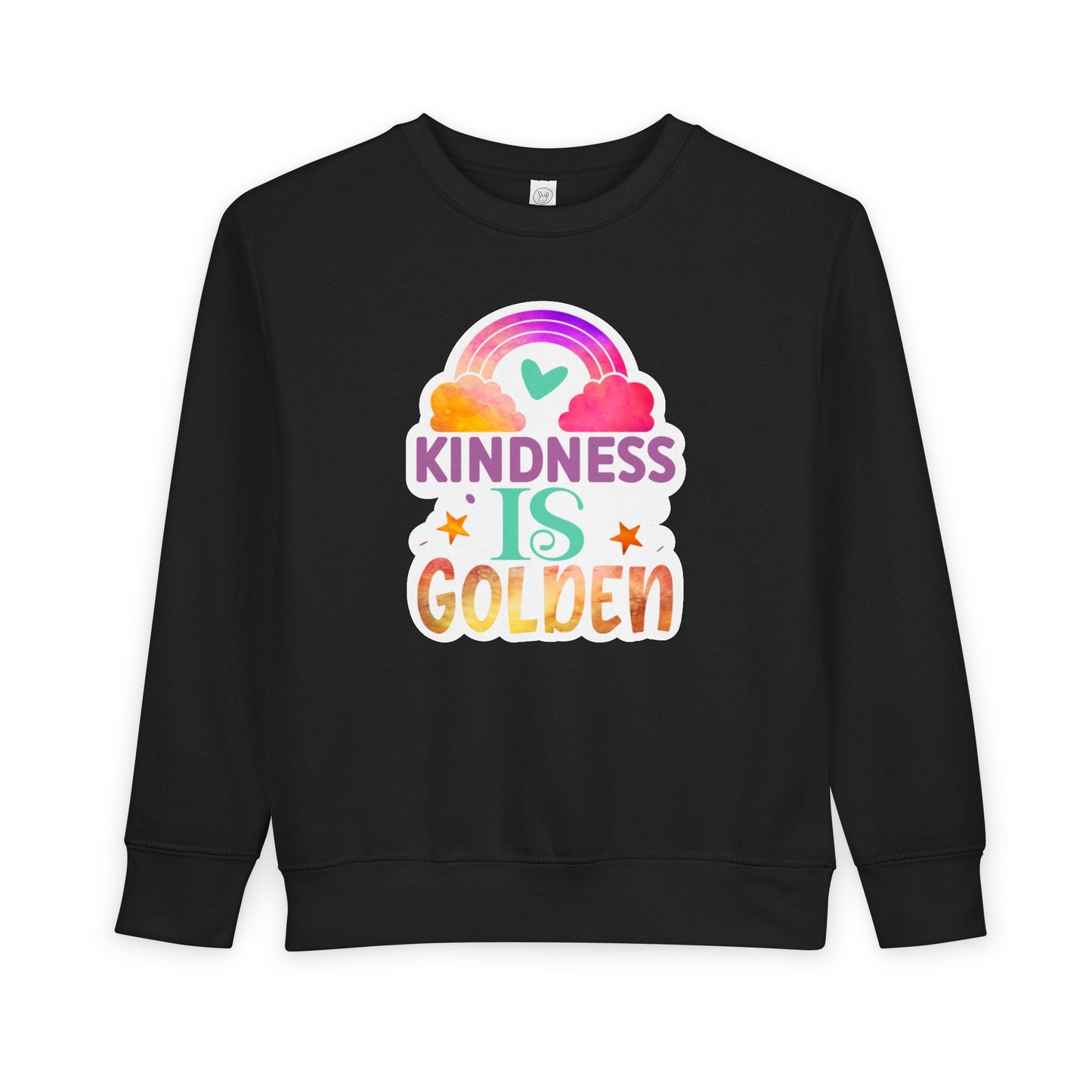 Kindness is Golden • Unisex Toddler Crewneck Sweatshirt