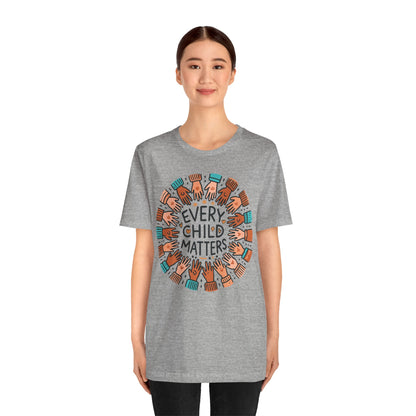 Every Child Matters • Unisex Adult Short Sleeve T-Shirt
