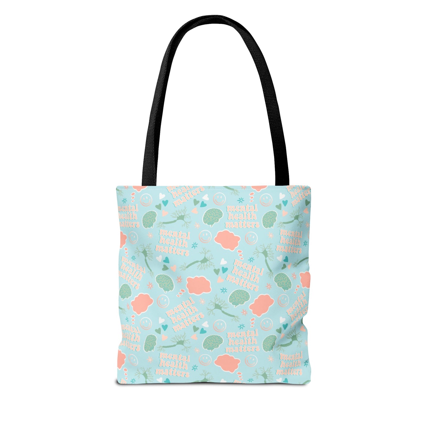 Mental Health Matters Pattern | Eco-friendly Shopping Tote