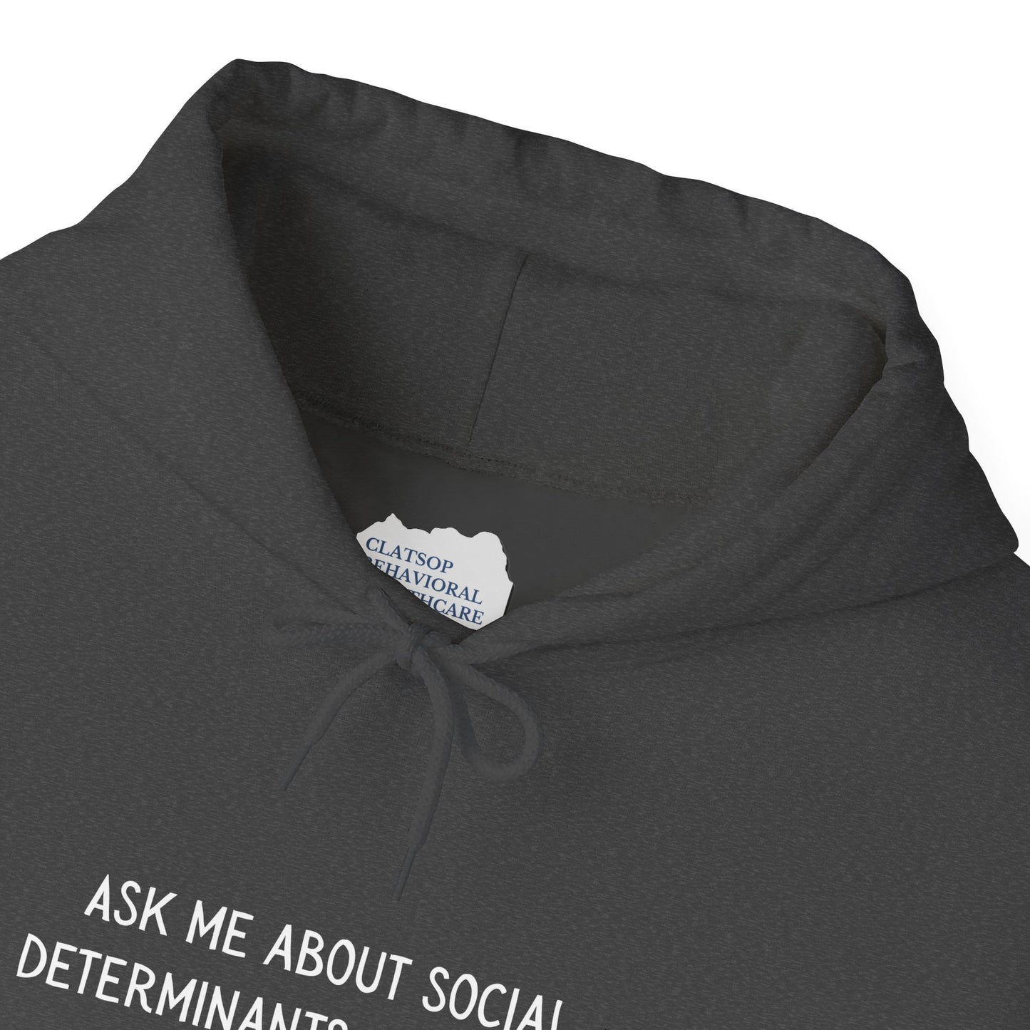 Ask Me About Social Determinants of Health • Unisex Adult Hoodie