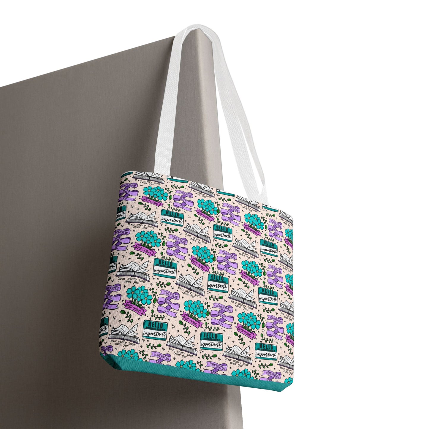 Suicide Prevention Reminder Messages Bag | Eco-Friendly Tote Bag
