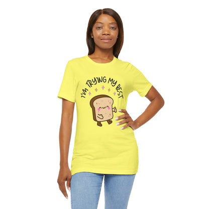 I'm Trying My Best | Unisex Adult Short Sleeve T-Shirt