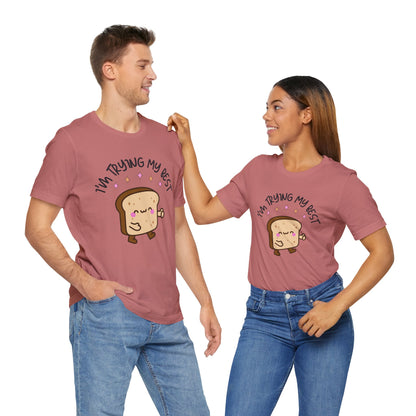 I'm Trying My Best | Unisex Adult Short Sleeve T-Shirt
