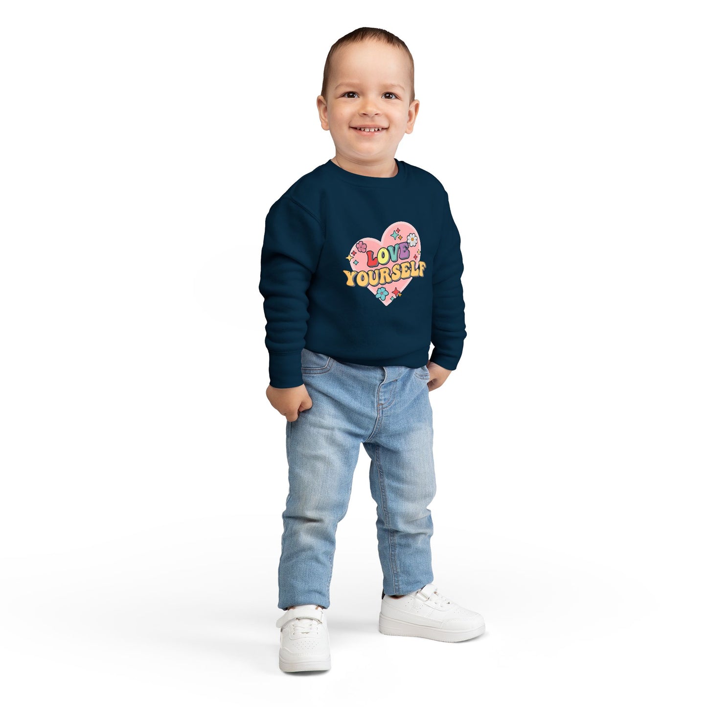 Love Yourself • Unisex Toddler Sweatshirt