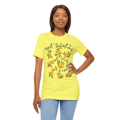 Ducks Amuck • Unisex Adult Short Sleeve T-Shirt