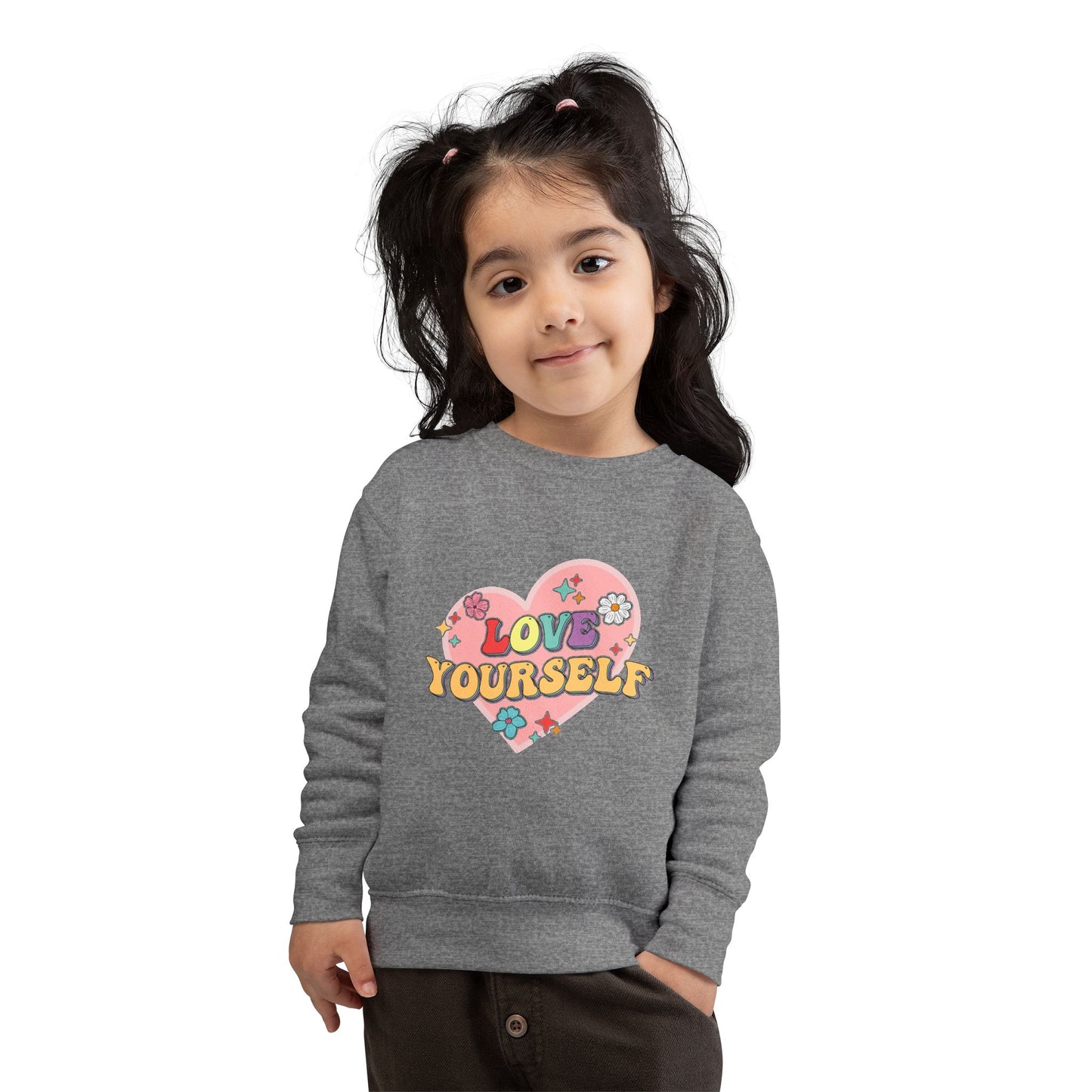 Love Yourself • Unisex Toddler Sweatshirt