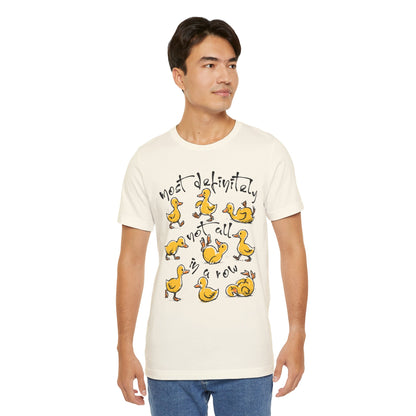 Ducks Amuck • Unisex Adult Short Sleeve T-Shirt