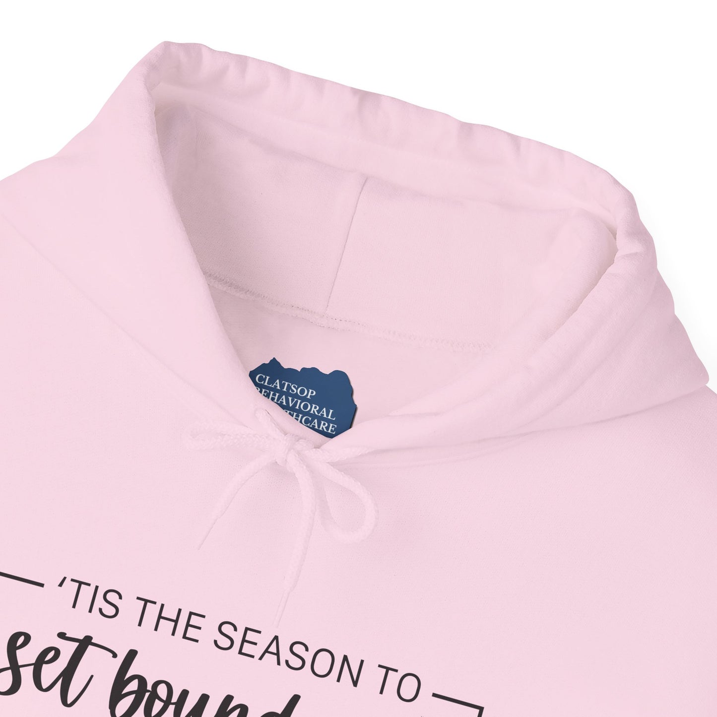 'Tis The Season To Set Boundaries • Unisex Adult Hoodie