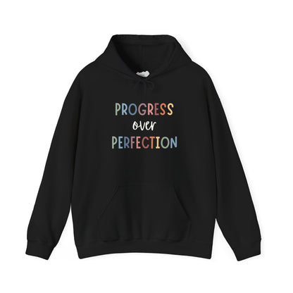 Progress Over Perfection Hoodie - Unisex Adult Hoodie