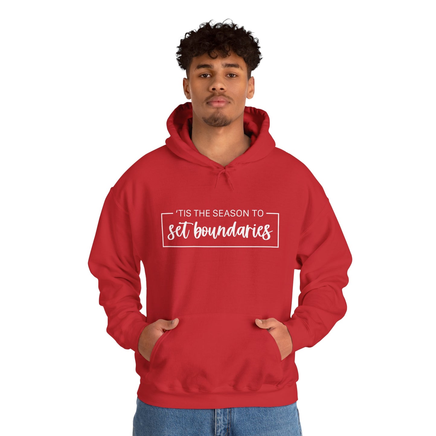 'Tis The Season To Set Boundaries • Unisex Adult Hoodie