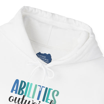 Abilities Outweigh Disabilities Disability Awareness Hoodie | Adult Unisex Hoodie