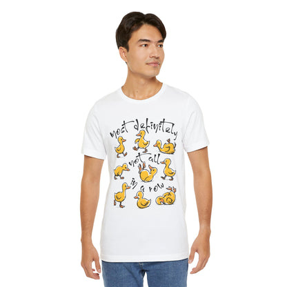Ducks Amuck • Unisex Adult Short Sleeve T-Shirt