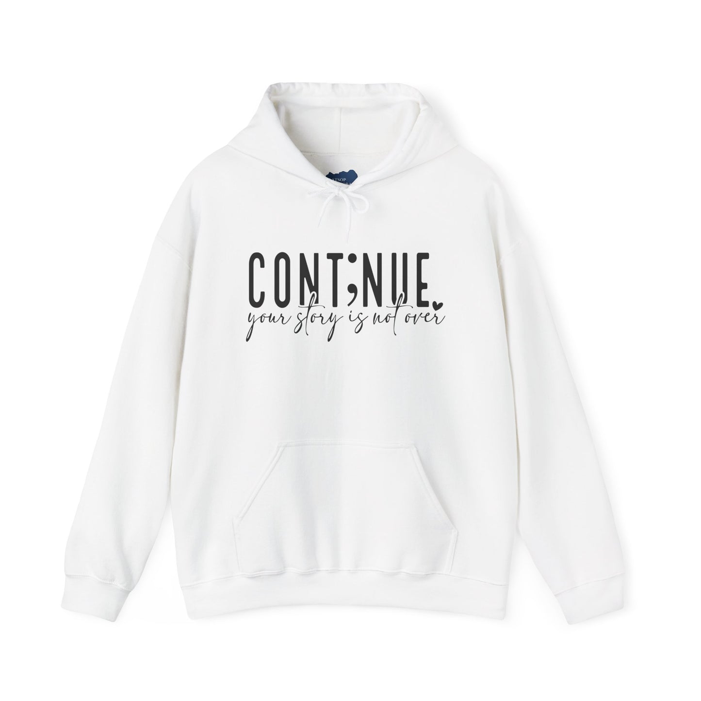 Cont;nue. Your Story is Not Over | Unisex Adult Hoodie