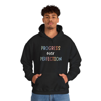 Progress Over Perfection Hoodie - Unisex Adult Hoodie